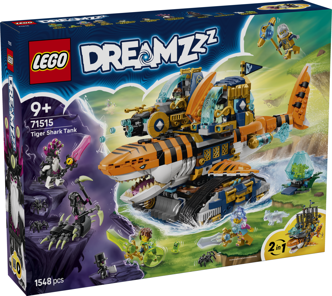 LEGO DREAMZzz Tiger Shark Tank Building Set - 71515