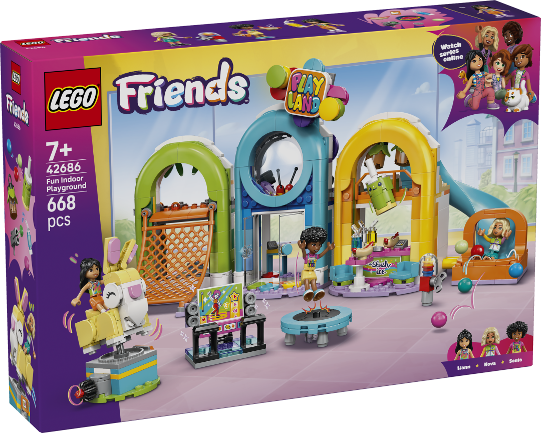 LEGO Friends Fun Indoor Playground Building Set - 42686