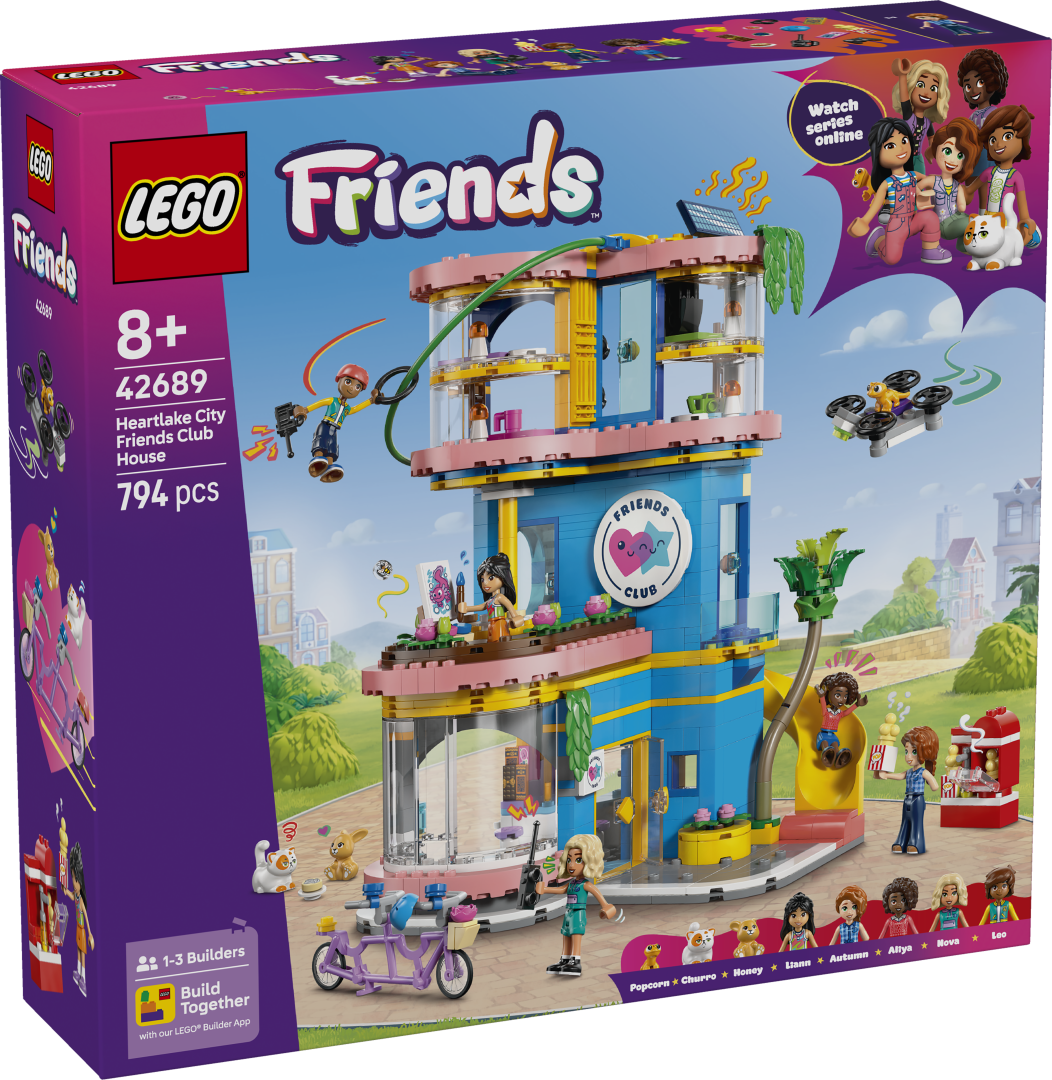 LEGO Friends Heartlake City Friends Club House Building Set - 42689
