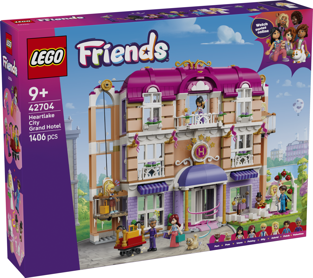 LEGO Friends Heartlake City Grand Hotel Building Set - 42704
