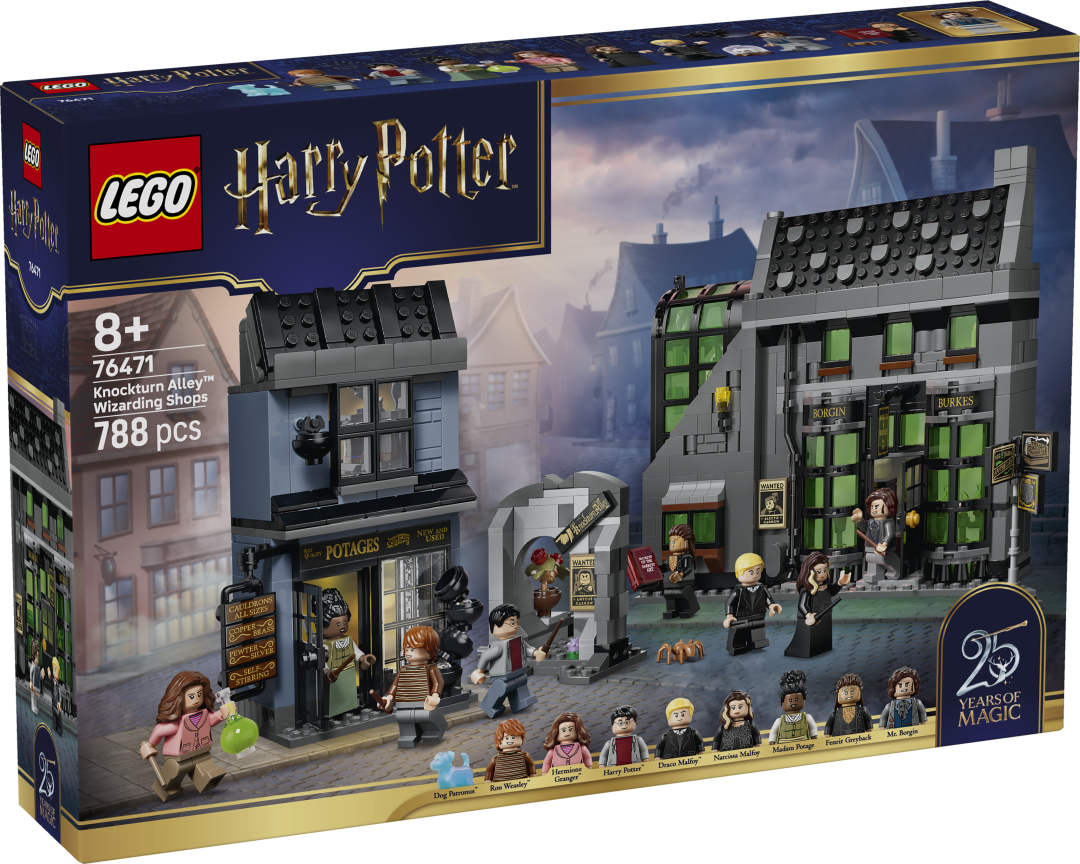 LEGO Harry Potter Knockturn Alley Wizarding Shops Building Set - 76471