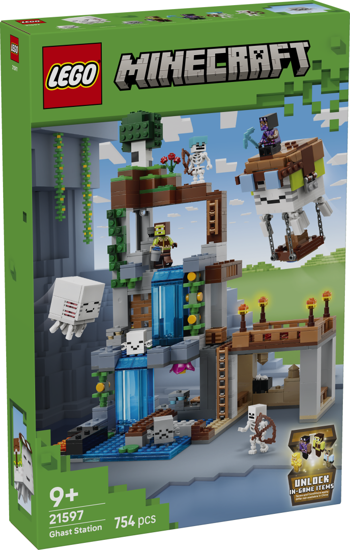 LEGO Minecraft Ghast Station Building Set - 21597