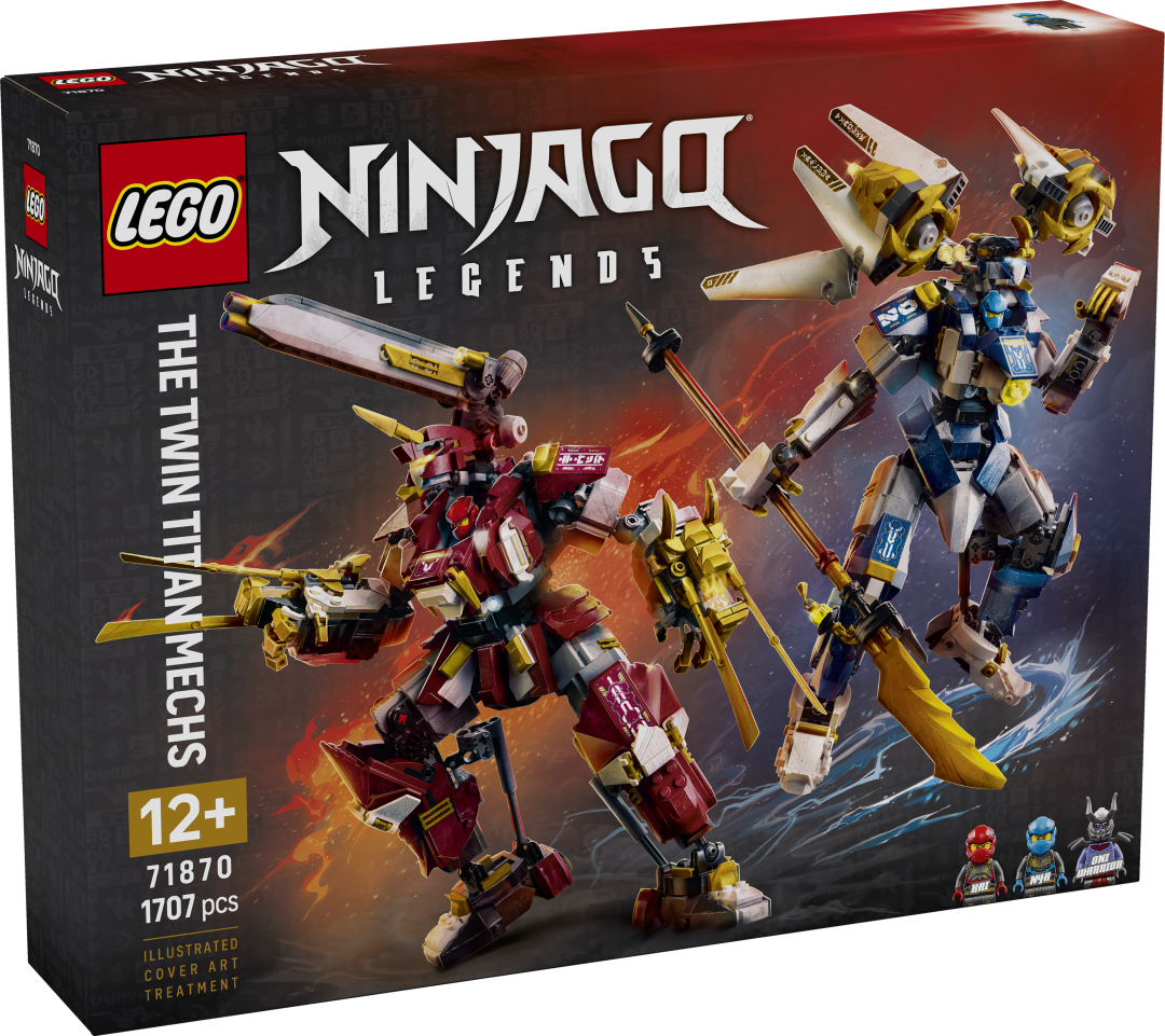 LEGO NINJAGO The Twin Titan Mechs Building Set - 71870