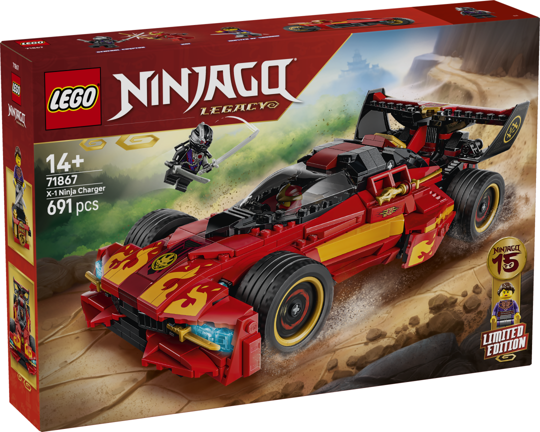 LEGO NINJAGO X-1 Ninja Charger 15th Anniversary Building Set - 71867