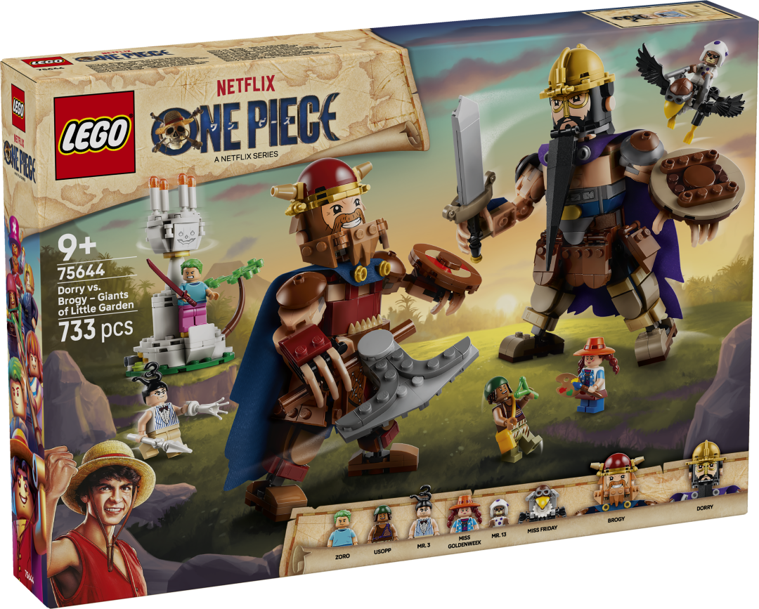 LEGO One Piece Dorry vs. Brogy – Giants of Little Garden Building Set - 75644