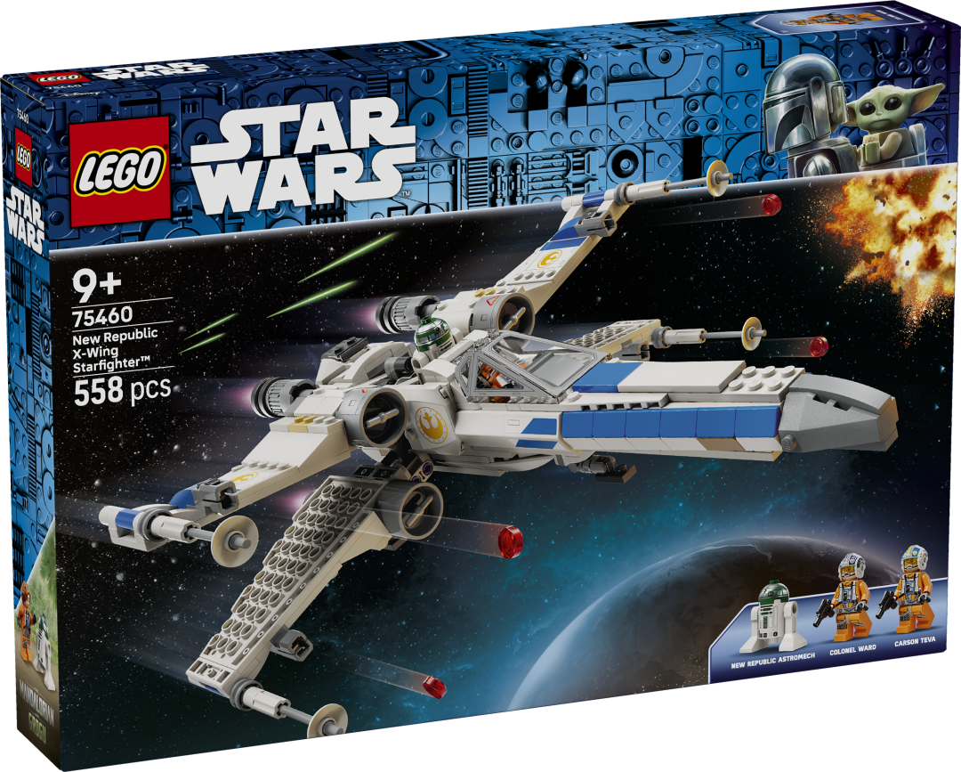 LEGO Star Wars New Republic X-Wing Starfighter Building Set - 75460