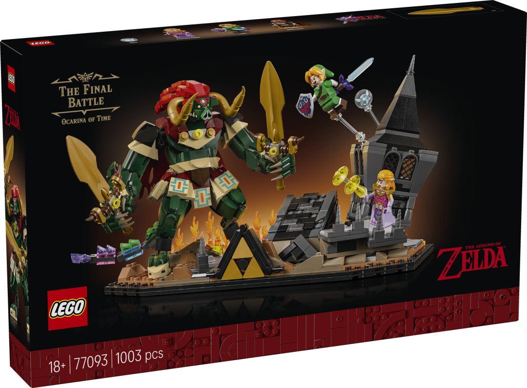 LEGO The Legend of Zelda Ocarina of Time – The Final Battle Building Set - 77093