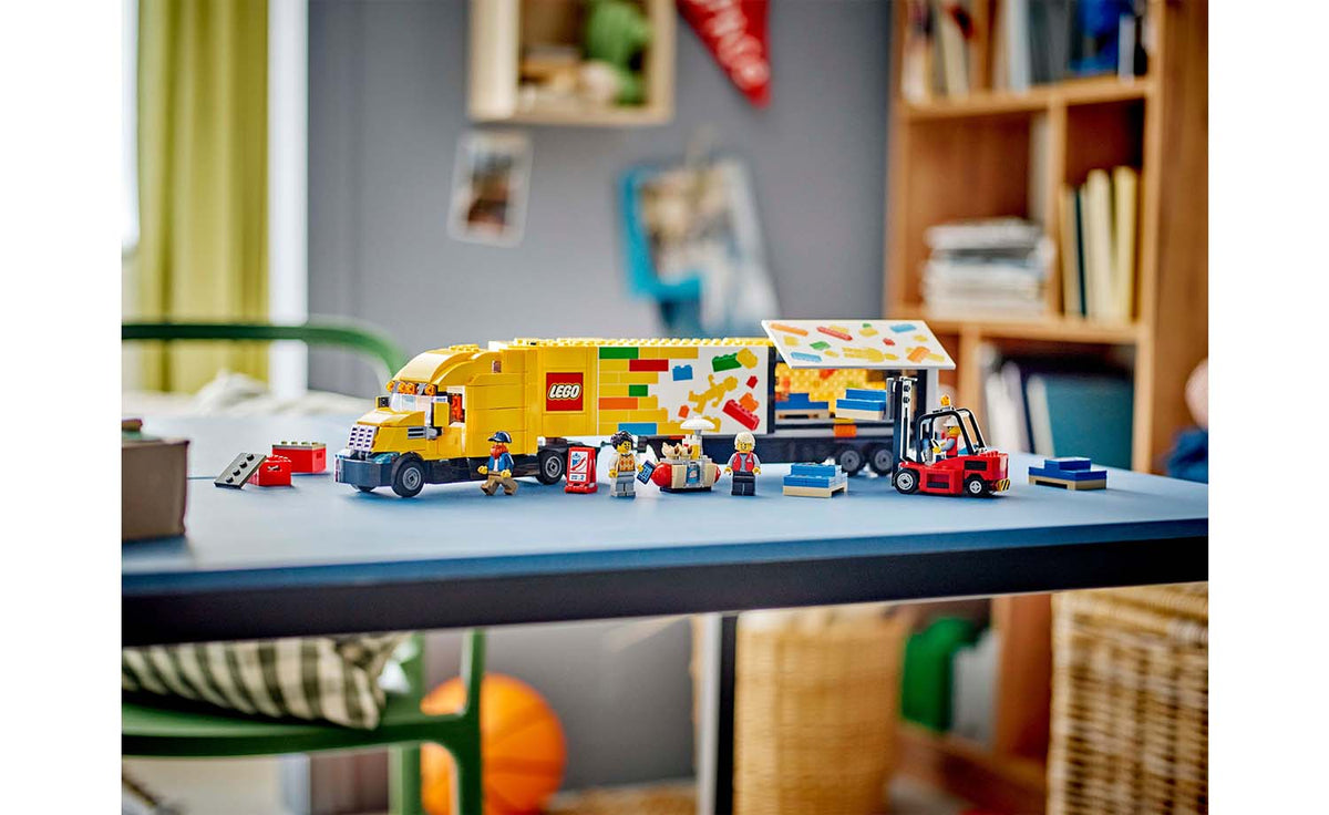LEGO CITY Yellow Delivery Truck Building Set - 60440