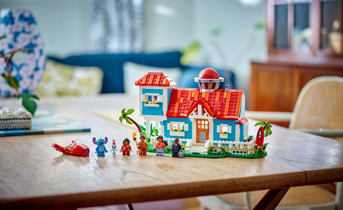 LEGO Disney Lilo and Stitch Beach House Building Set - 43268