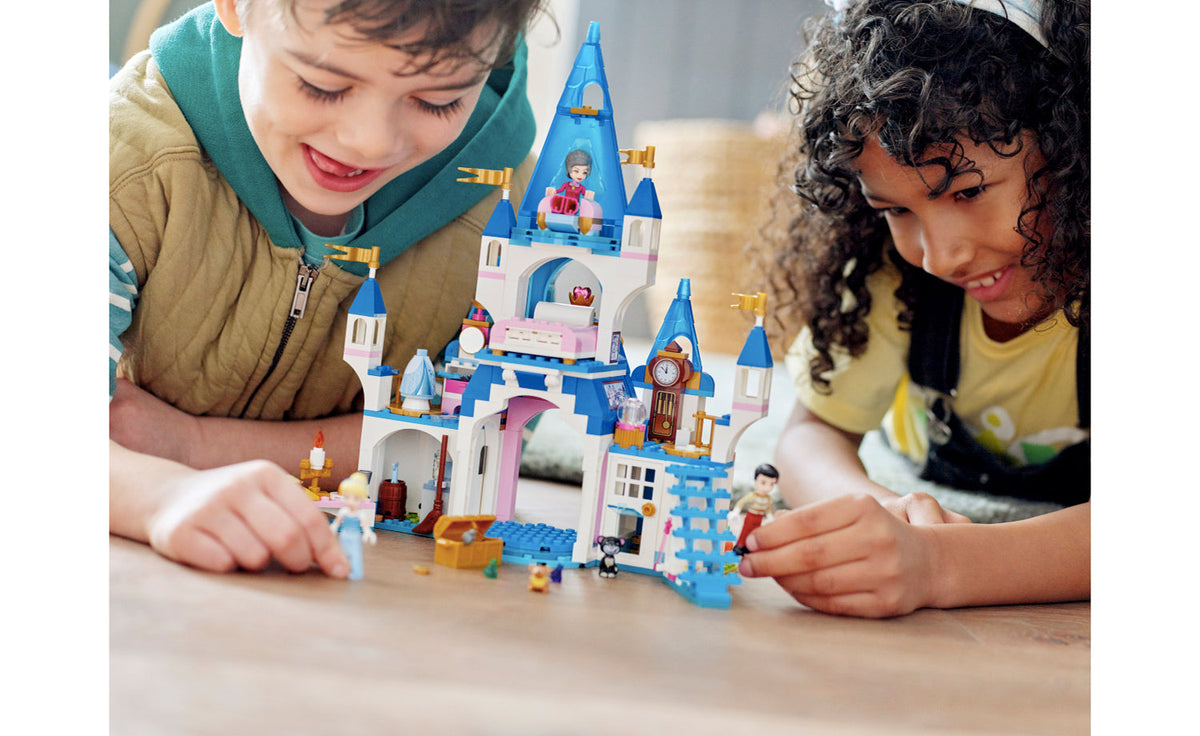 LEGO Disney Cinderella and Prince Charming's Castle Building Set - 43206