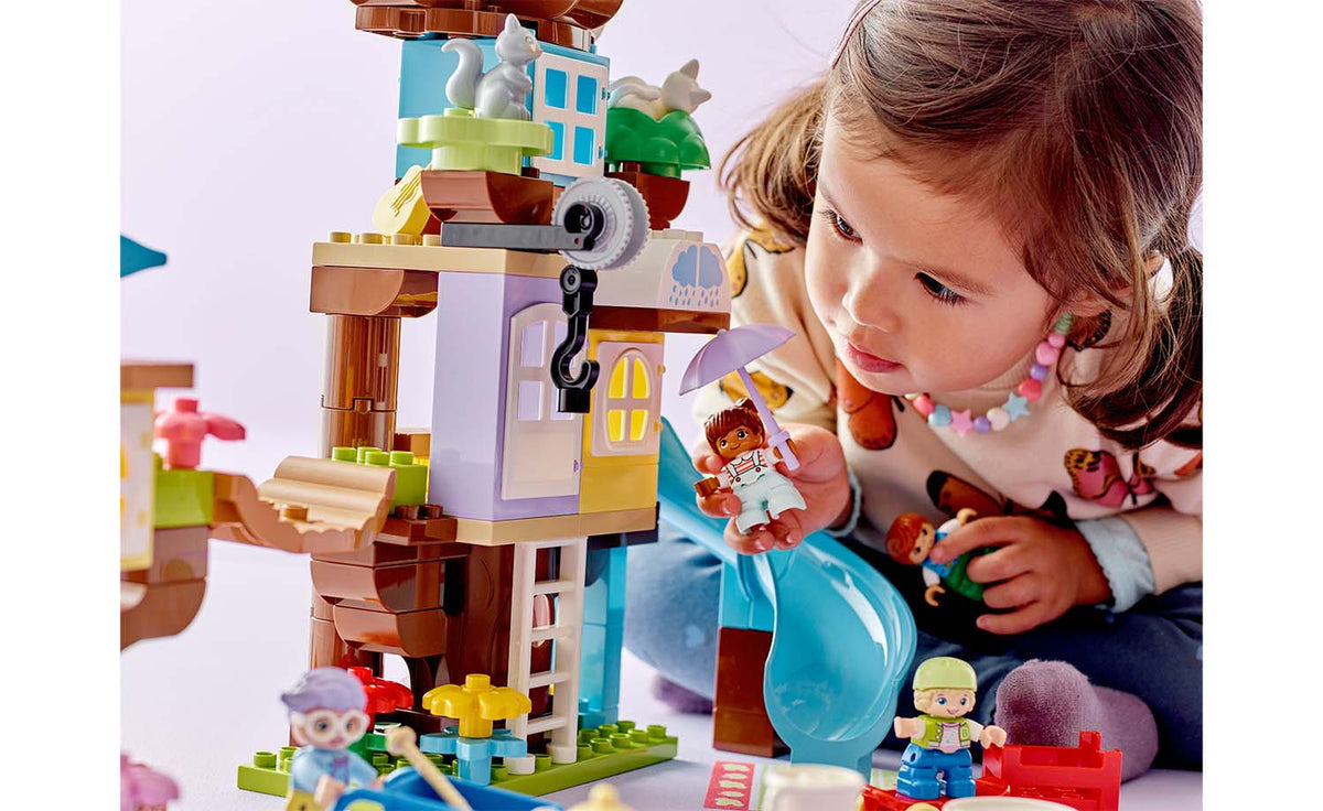 LEGO DUPLO 3-in-1 Tree House Building Set - 10993