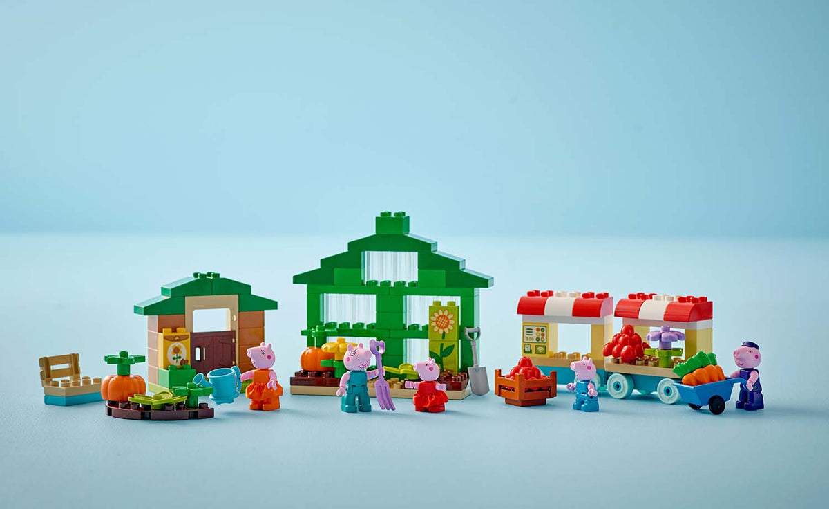 LEGO DUPLO Grandpa Pig's Garden and Greenhouse Building Set - 10461
