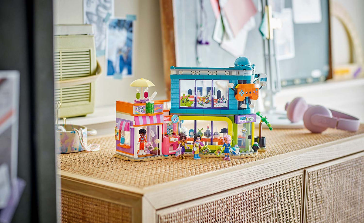 LEGO Friends Comic Book and Game Shop Building Set - 42674