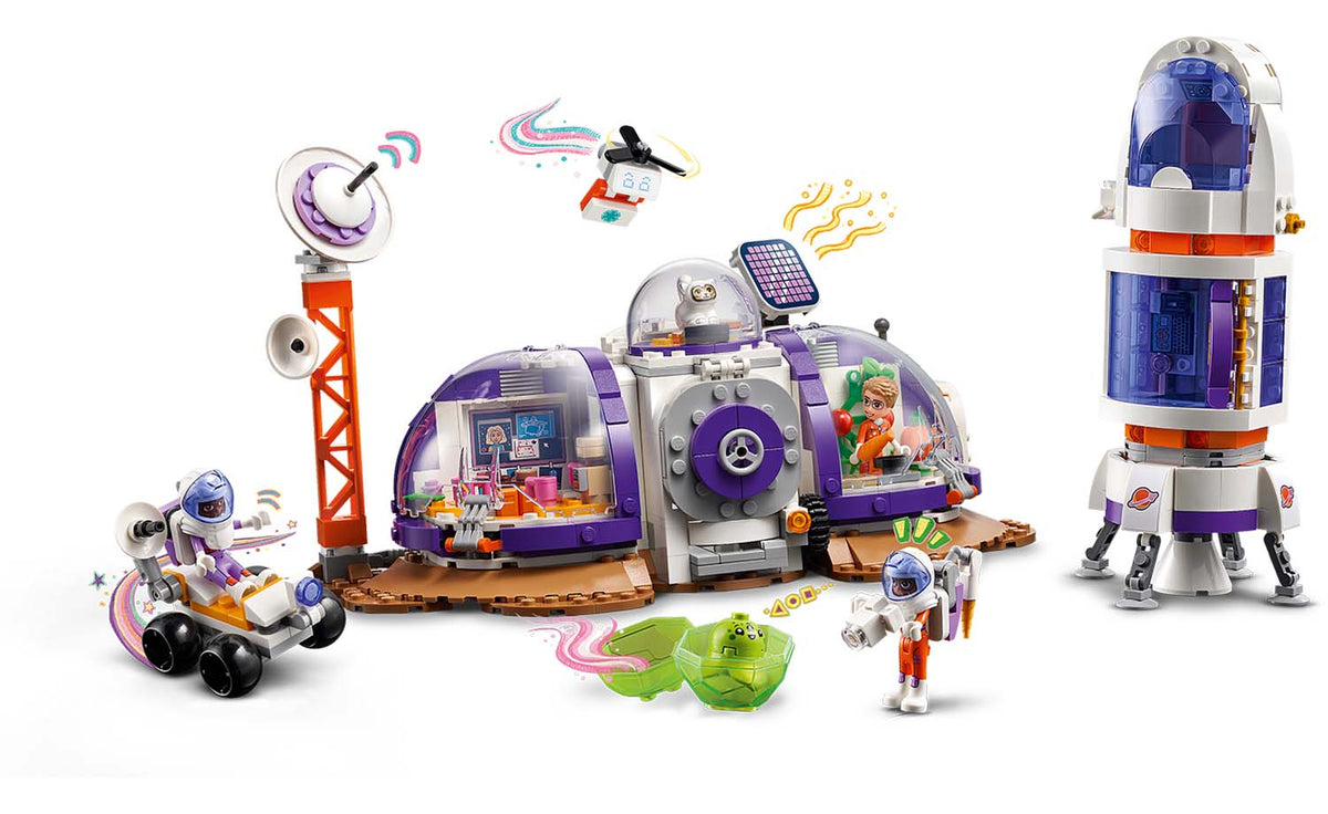 LEGO Friends Mars Space Base and Rocket Building Set - 42605