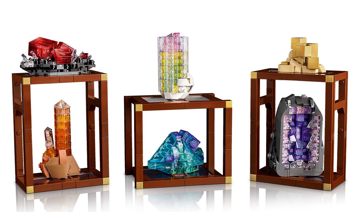 LEGO Ideas Mineral Collection Display Model - Set 21362