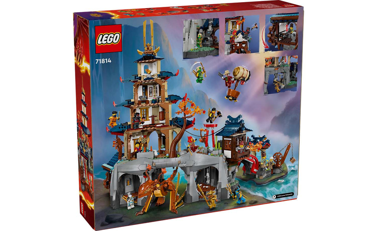 LEGO NINJAGO Tournament Temple City Building Set - 71814