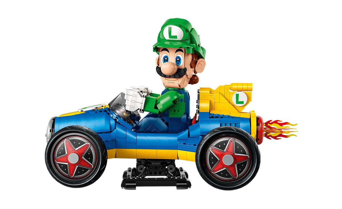 LEGO Super Mario Mario Kart – Luigi & Mach 8 Building Set - 72050