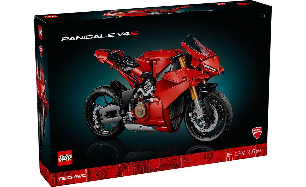 LEGO Technic Ducati Panigale V4 S Motorcycle Building Set - 42202