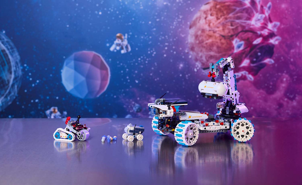 LEGO Technic Lunar Outpost Moon Rover Space Vehicle Building Set - 42211