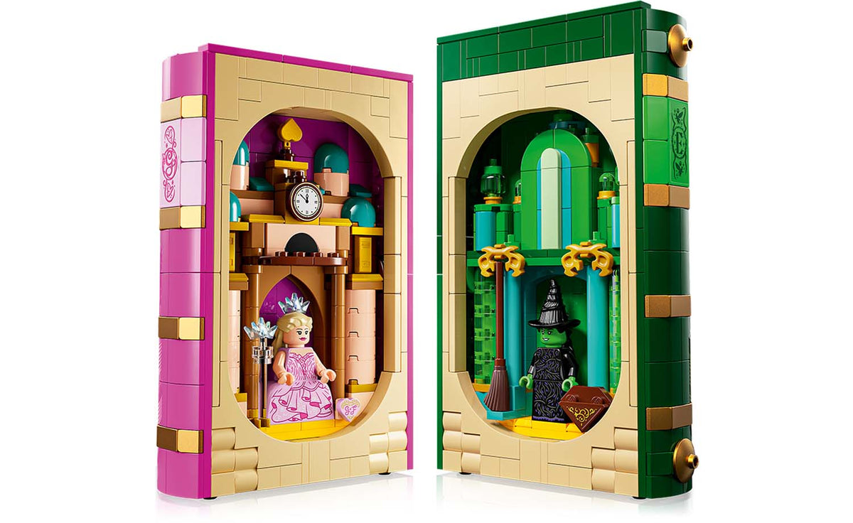 LEGO Wicked Glinda & Elphaba Bookends - Set 75691