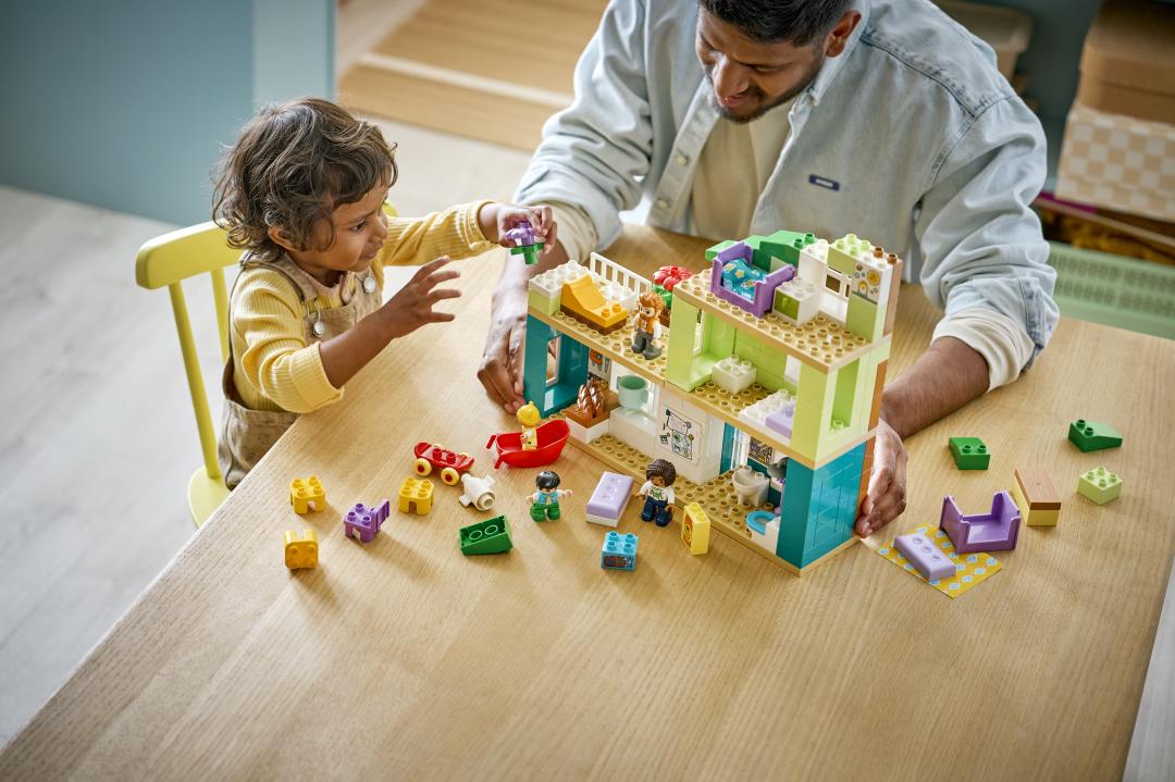 LEGO DUPLO 3-in-1 Modern Family House with Figures Building Set - 10470
