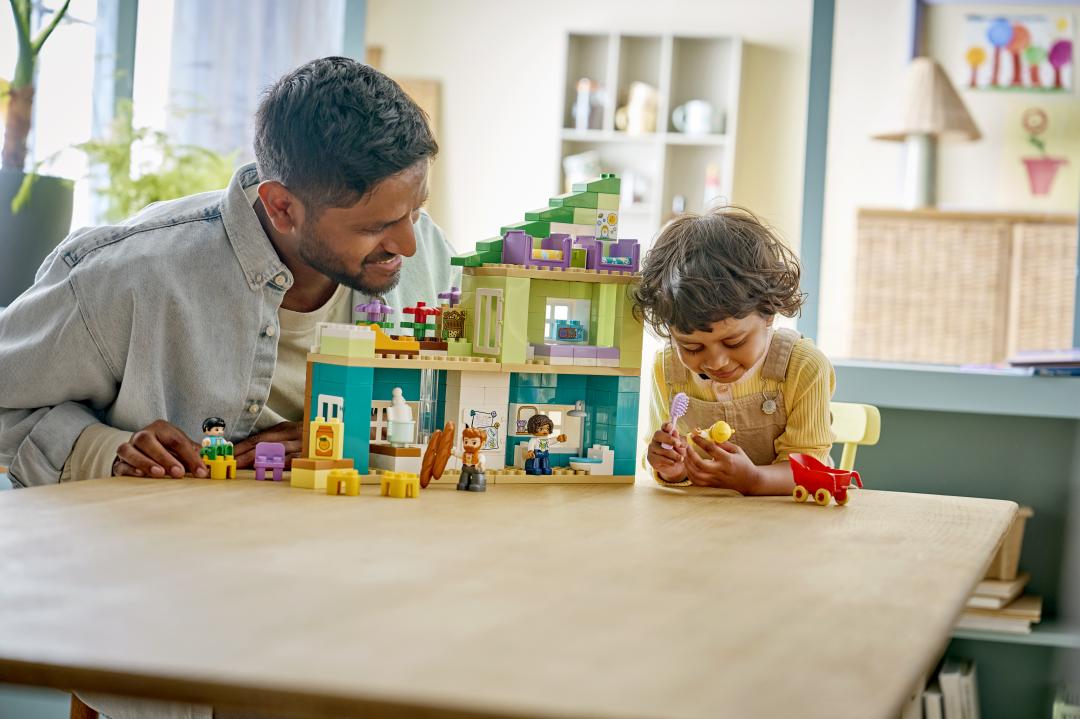 LEGO DUPLO 3-in-1 Modern Family House with Figures Building Set - 10470