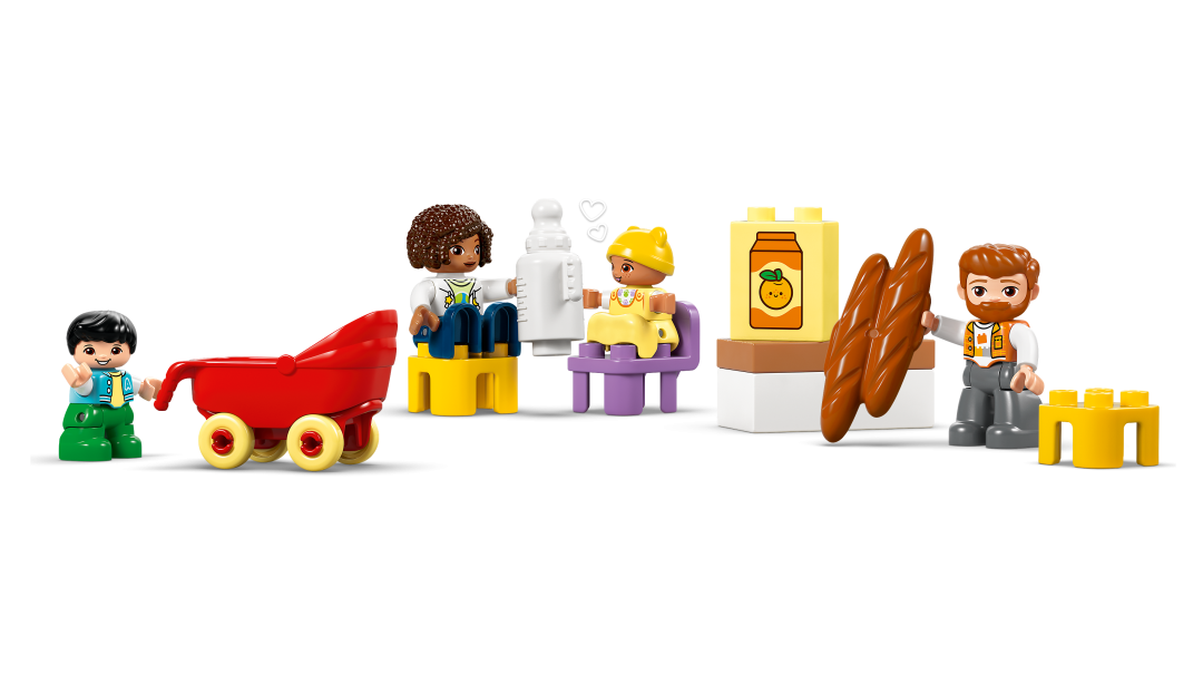 LEGO DUPLO 3-in-1 Modern Family House with Figures Building Set - 10470