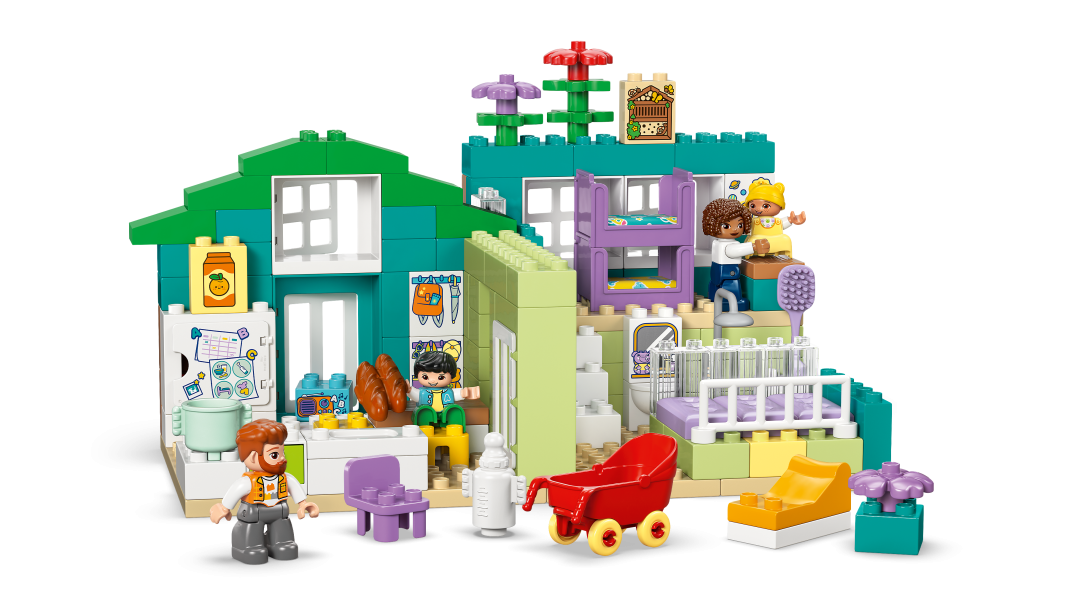 LEGO DUPLO 3-in-1 Modern Family House with Figures Building Set - 10470