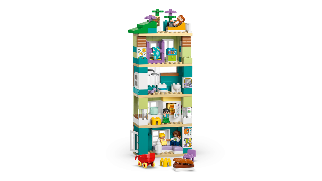 LEGO DUPLO 3-in-1 Modern Family House with Figures Building Set - 10470