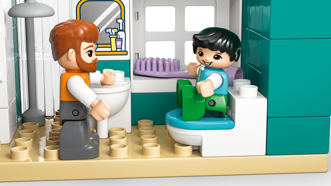LEGO DUPLO 3-in-1 Modern Family House with Figures Building Set - 10470