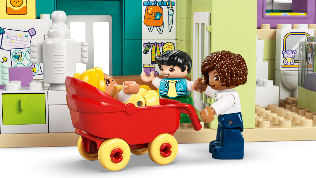 LEGO DUPLO 3-in-1 Modern Family House with Figures Building Set - 10470