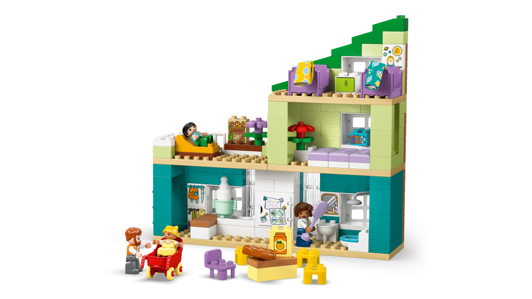 LEGO DUPLO 3-in-1 Modern Family House with Figures Building Set - 10470