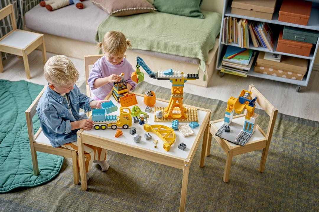 LEGO DUPLO 3-in-1 Construction Site and Vehicles Building Set - 10476