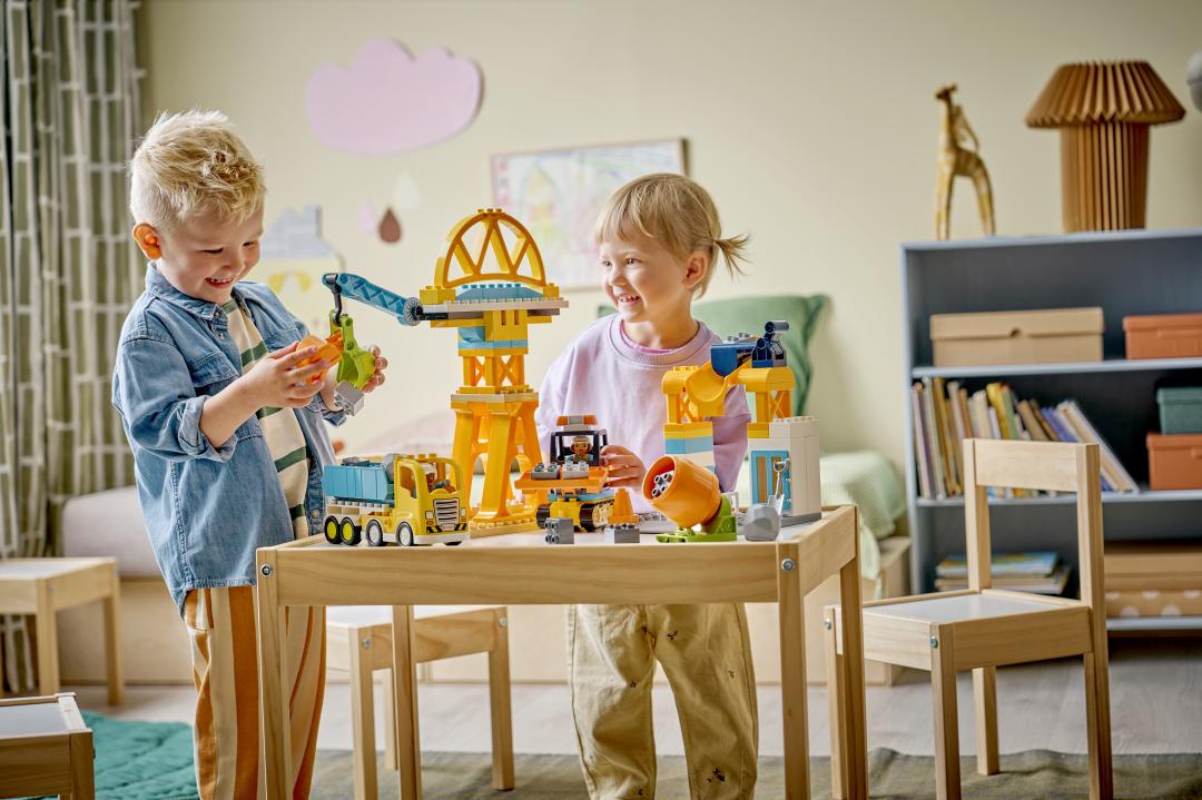 LEGO DUPLO 3-in-1 Construction Site and Vehicles Building Set - 10476