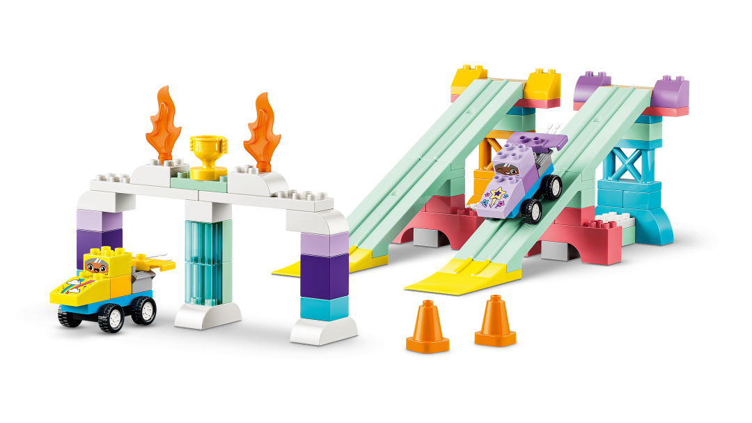 LEGO DUPLO 3-in-1 Creative Ramps with Vehicles Building Set - 10478