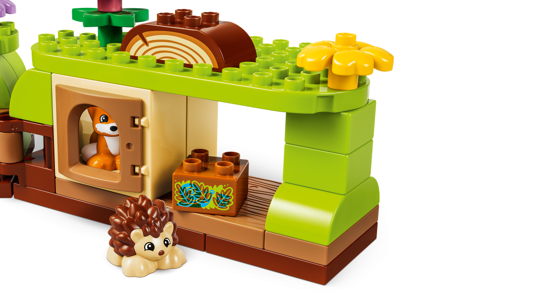 LEGO DUPLO Discovery Forest with Wild Animals Building Set - 10480