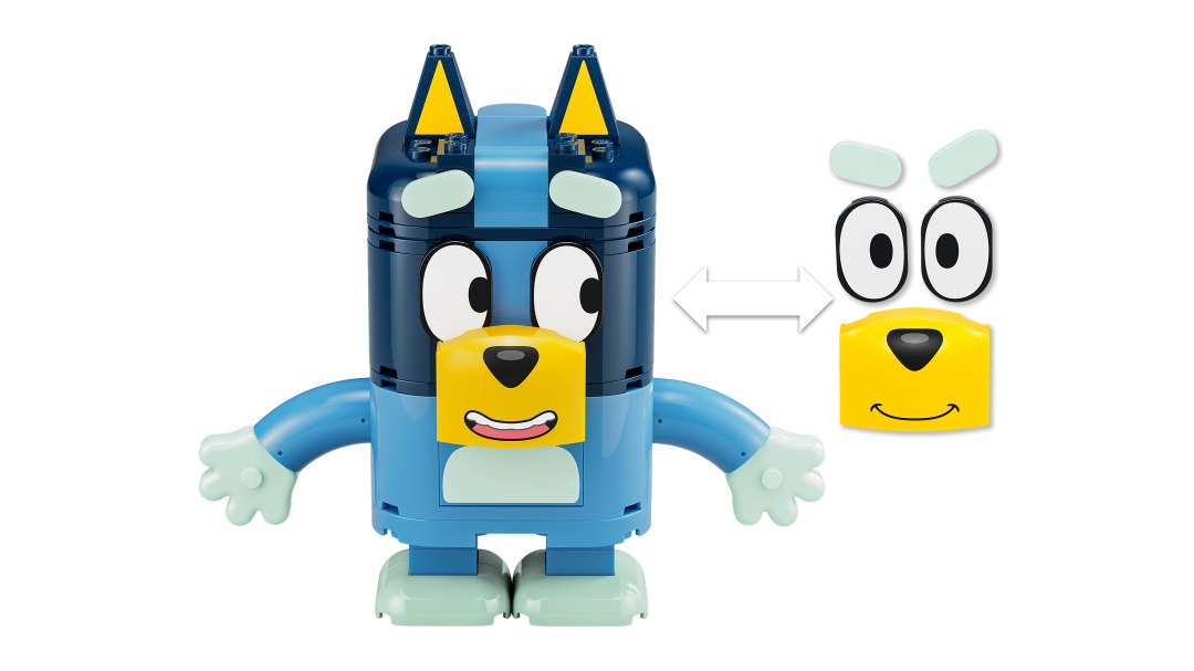 LEGO Bluey Brick-Built Bluey Family Building Set - 11217