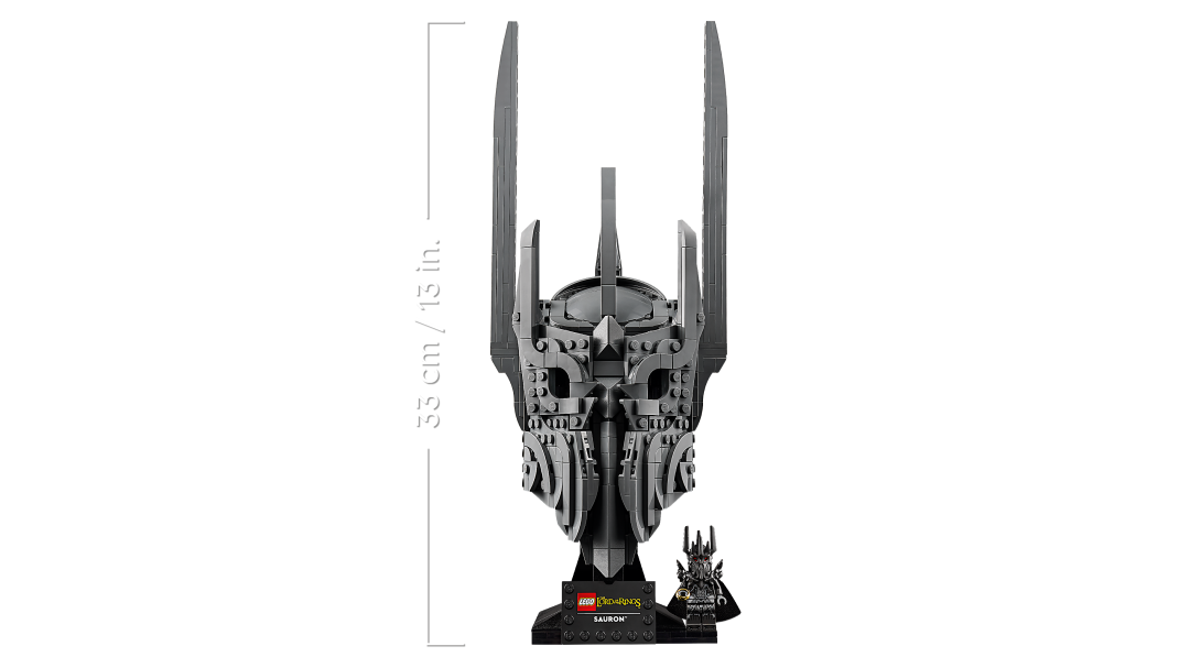 LEGO Icons The Lord of the Rings: Sauron's Helmet Building Set - 11373