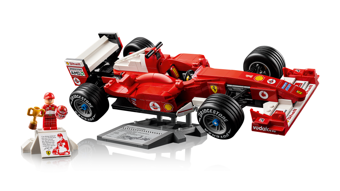 LEGO Icons Ferrari F2004 & Michael Schumacher Building Set - 11375