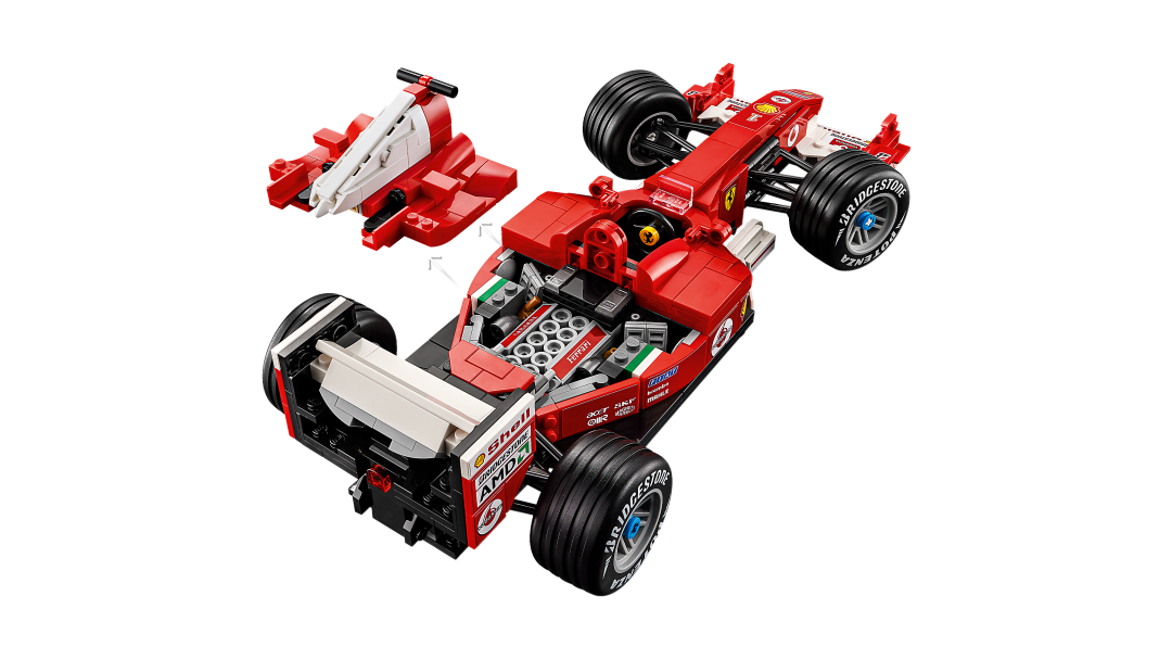LEGO Icons Ferrari F2004 & Michael Schumacher Building Set - 11375
