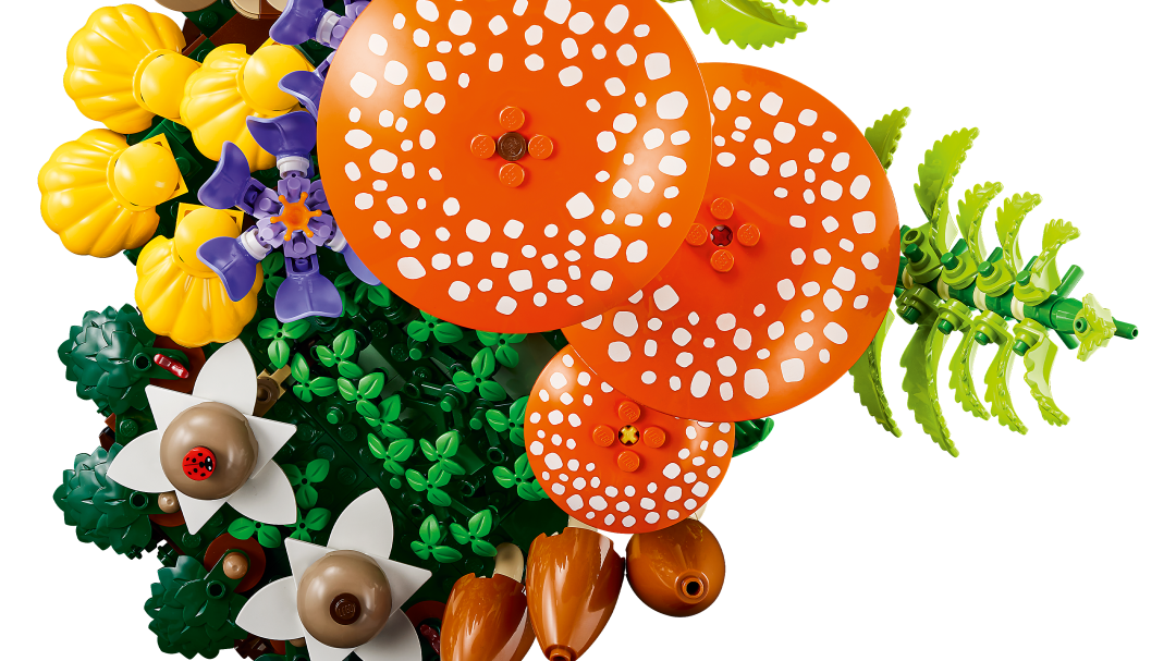 LEGO Botanicals Woodland Mushrooms Building Set - 11505