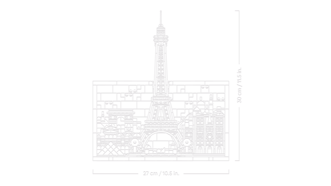 LEGO Architecture Paris - City of Love Building Set - 21064