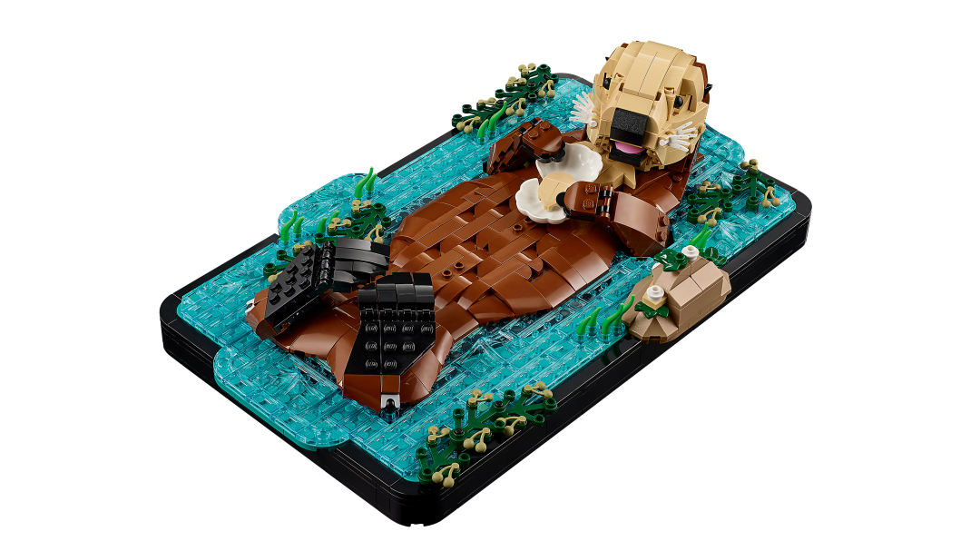 LEGO Ideas Floating Sea Otters Building Set - 21366