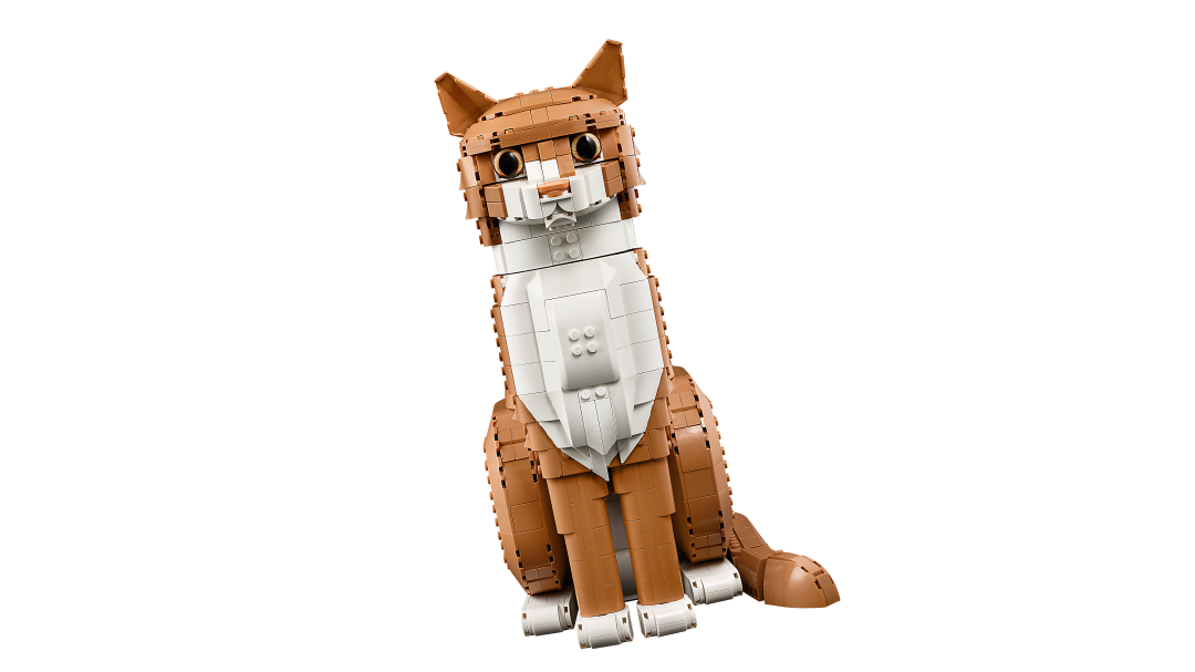 LEGO Ideas Orange Cat Building Set - 21376