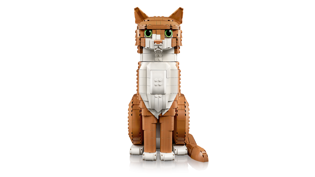 LEGO Ideas Orange Cat Building Set - 21376