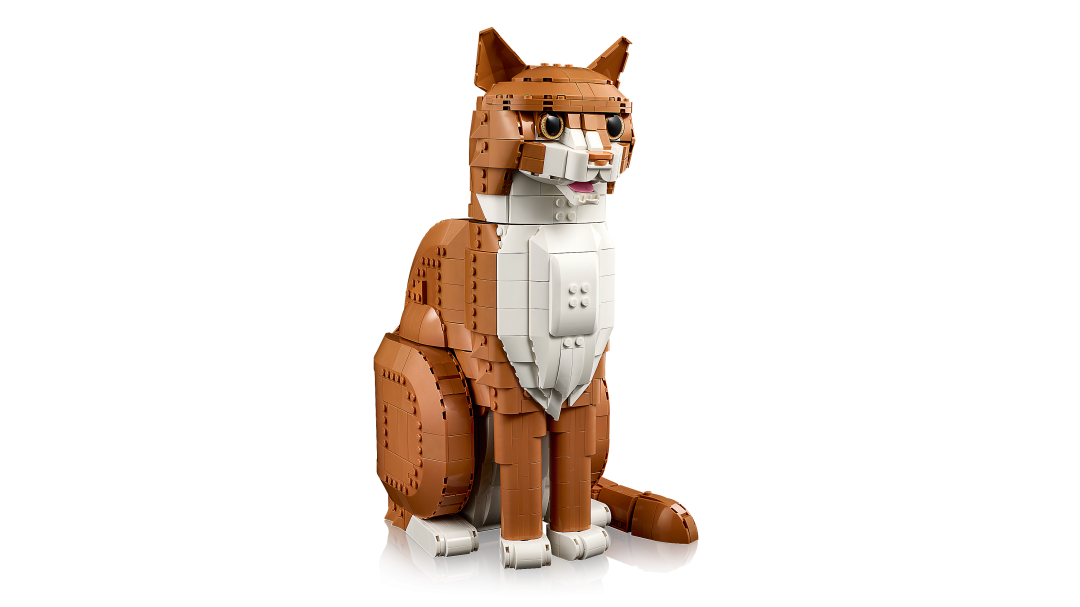 LEGO Ideas Orange Cat Building Set - 21376