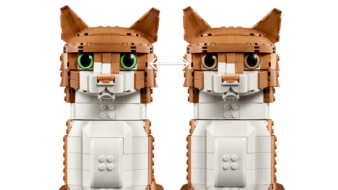 LEGO Ideas Orange Cat Building Set - 21376