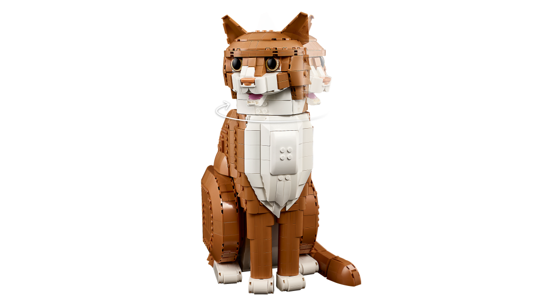 LEGO Ideas Orange Cat Building Set - 21376