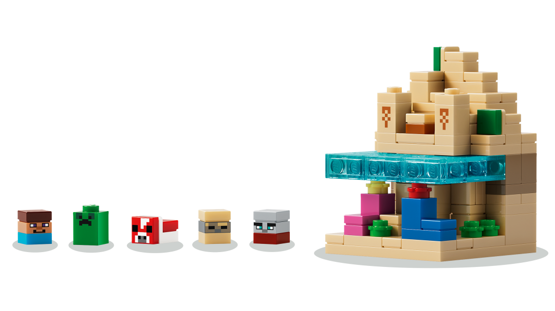 LEGO Minecraft Mini Biomes Building Set - 21589