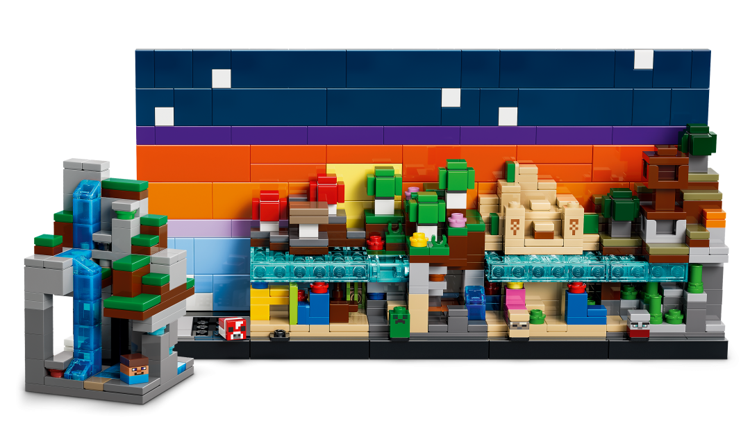 LEGO Minecraft Mini Biomes Building Set - 21589